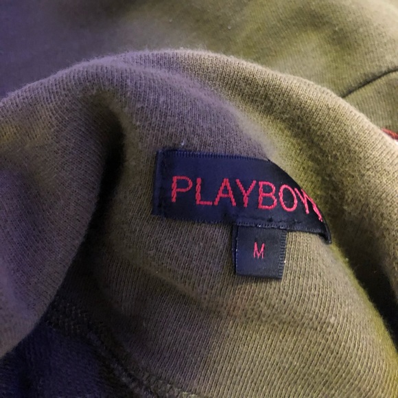 ULTRA RARE ORIGINAL PLAYBOY VARSITY JACKET SWEATER - Picture 6 of 8